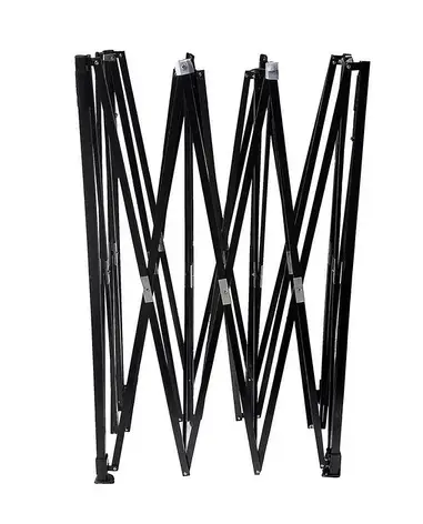 Розсувний намет гармошка 3*3 посилений Червоний (Чорний каркас) павільйон намет торговий, фото 2