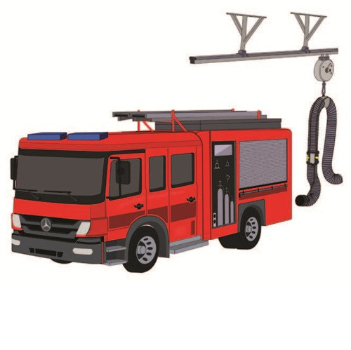 PRS - Pneumatic рейкова система витяжки вихлопних газів