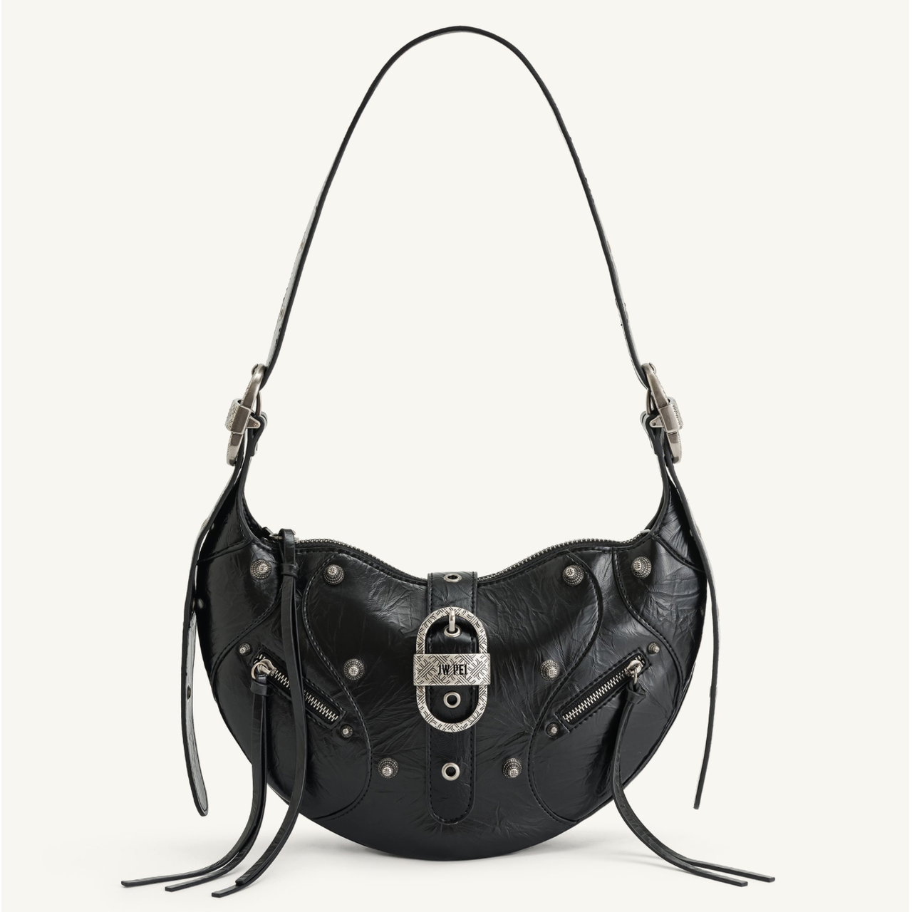 JW PEI Tessa Crushed сумка жіноча Чорний., фото 1