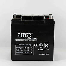 Акумулятор свинцево-кислотний BATTERY 12V 24A UKC Акумулятор з герметичним корпусом