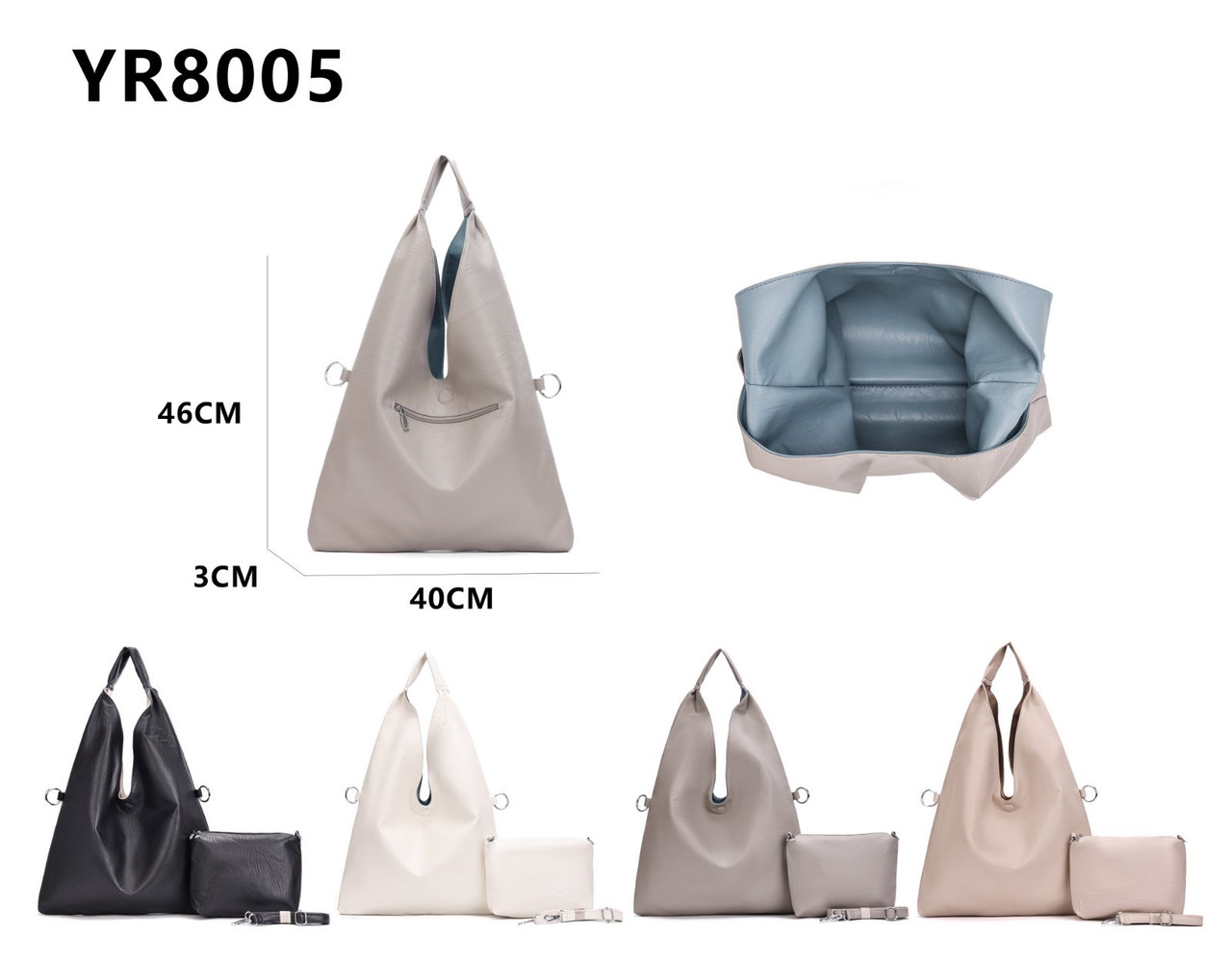 Сумка жіноча з штучної шкіри!, фото 1