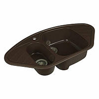 Мийки глянцеві зі штучного каменю Platinum