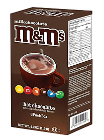 Гарячий шоколад M&M's Milk Chocolate Hot Chocolate Sticks 6шт, 119г