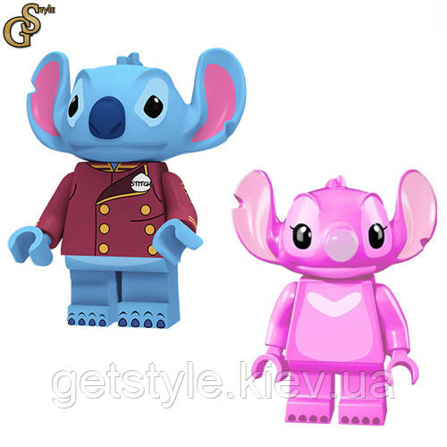 Набір фігурок Стіч і Ангел Stitch Angel 4 см