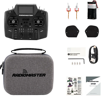 Апаратура керування Radiomaster GX12 ELRS M2 FPV пульт + Чохол НОВИНКА 2025