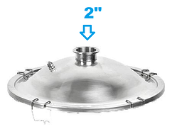 40л Кришка нержавійка