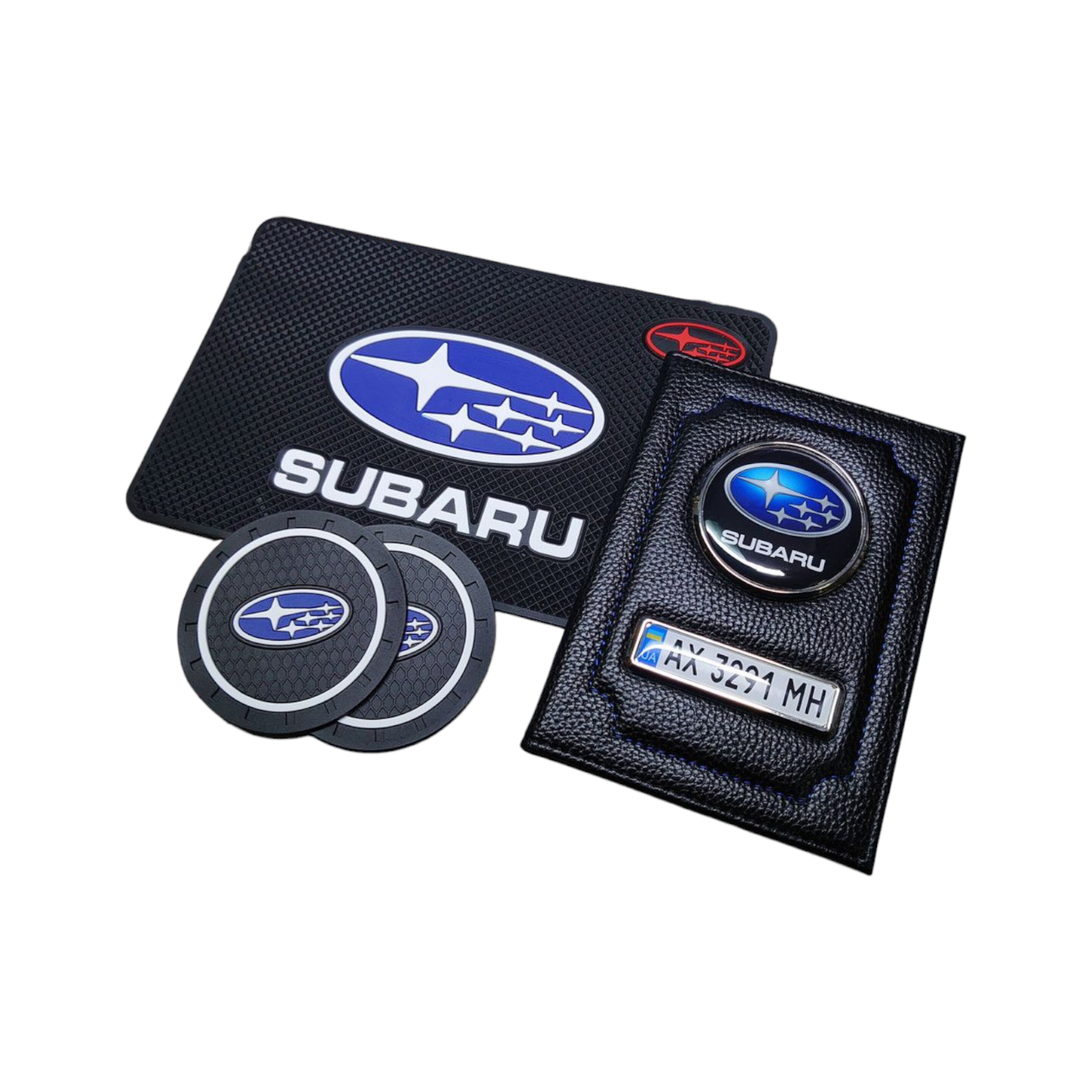 Комплект для водія SUBARU, обкладинка, килимки