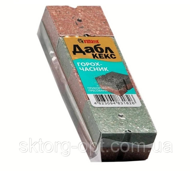 Дабл Кекс Fanatik пиляна Горох-Чесник, фото 1