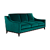 М'які меблі для кафе та ресторанів від виробника MeBelle SITON 190 х 100 х 90 см, зелений смарагдовий велюр, фото 5