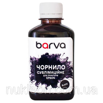 Популярний! Чорнило Barva Epson sublimation 180 мл, Black (SUB-918) - Краща якість тільки на Nukleon.com.ua