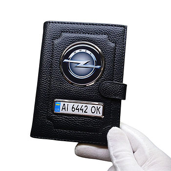 Портмоне іменне Opel, візитниця