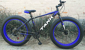 Позашляховик фетбайк 26/4.0 Suv Mbike (fatbike) велосипед широка покришка фетбайк синій неон