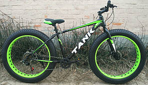 Позашляховик фетбайк 26/4.0 Suv Mbike (fatbike) велосипед широка покришка фетбайк салатовий неон