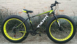 Позашляховик фетбайк 26/4.0 Suv Mbike (fatbike) велосипед широка покришка фетбайк жовтий неон