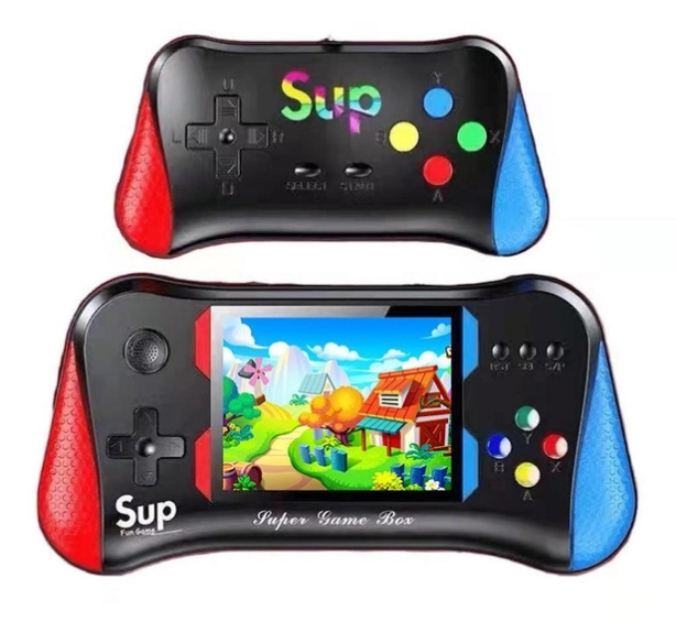 Ігрова приставка з джойстиком SUP X7M 500 ігор з дисплеєм, фото 1