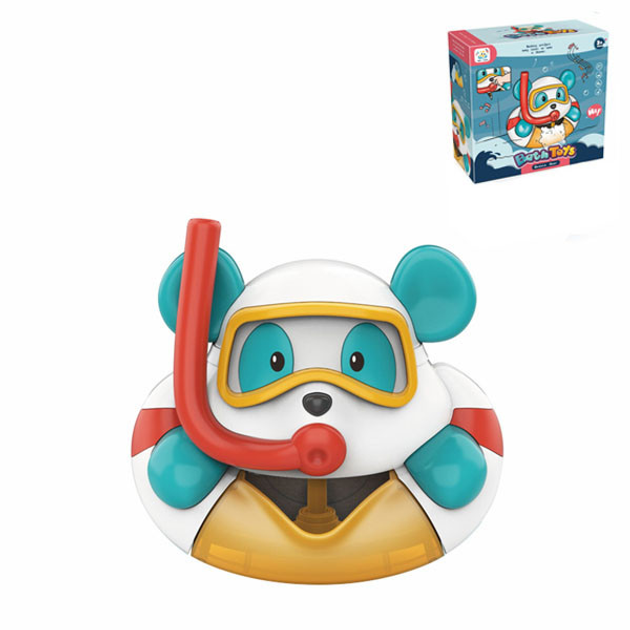 Іграшка для купання ведмедик генератор піни, фото 1