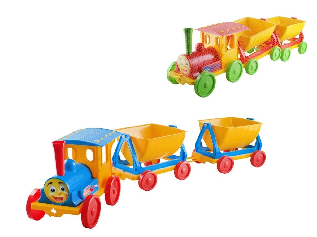 Конструктор Потяг із 2 причепами Doloni Toys 013118-2