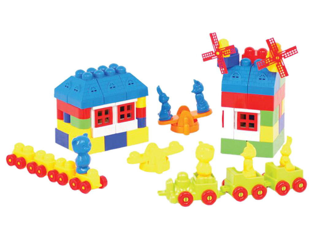 Конструктор Майстер Блок №7 Masterplay 1-029 105 деталей, фото 1