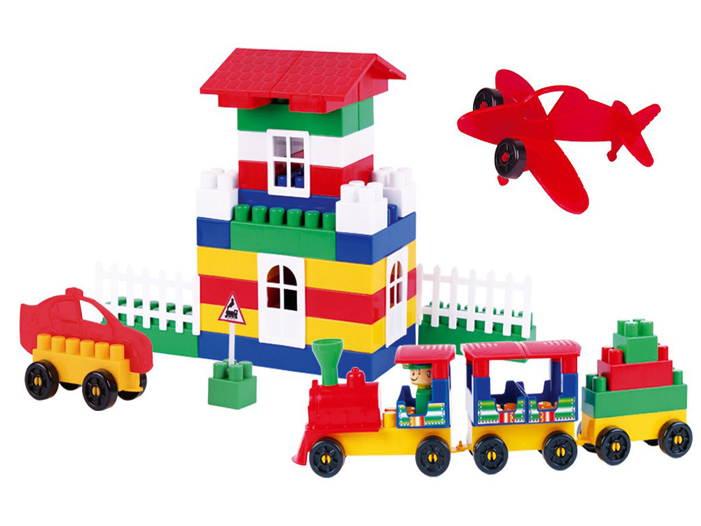 Конструктор Техно в саквояжі, 107 деталей, Технок 3640, фото 1