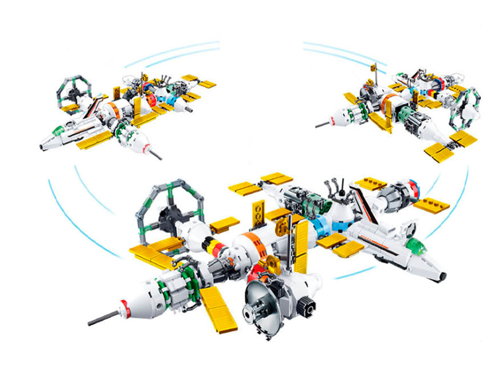 Конструктор Космічна станція B0732 512 деталей, фото 1