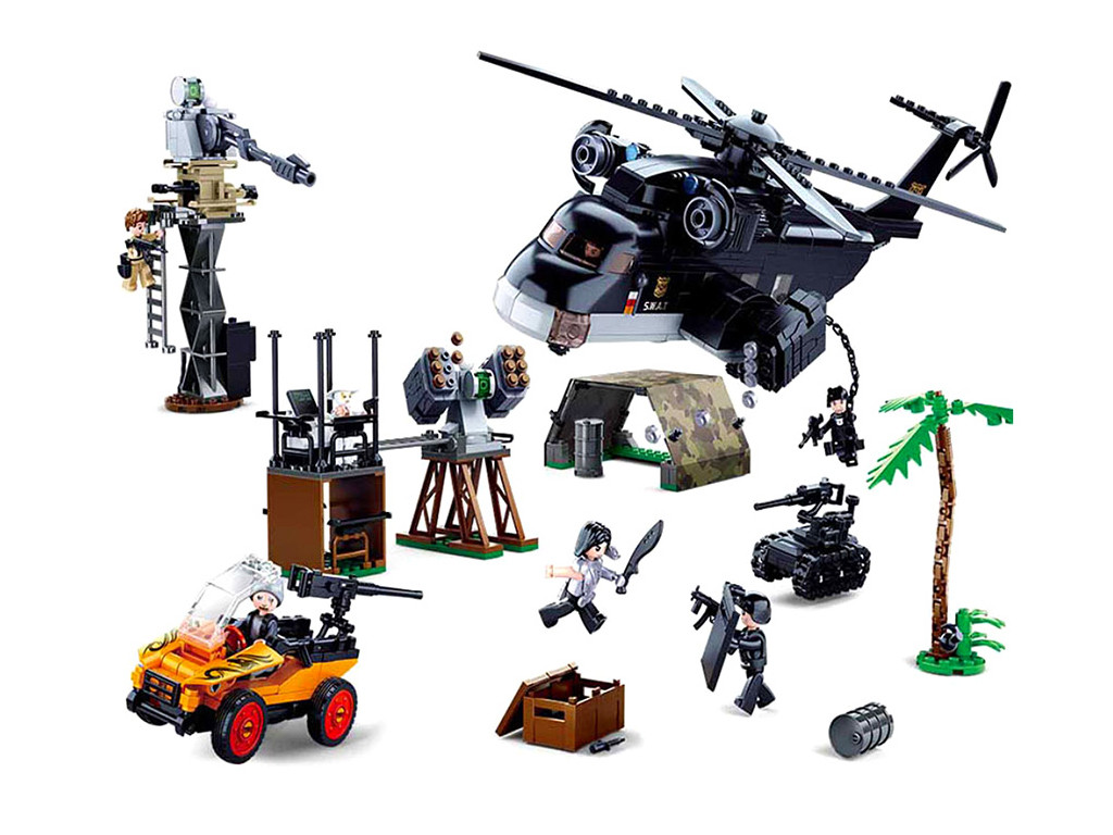 Конструктор Поліція B0775 830 деталей, фото 1