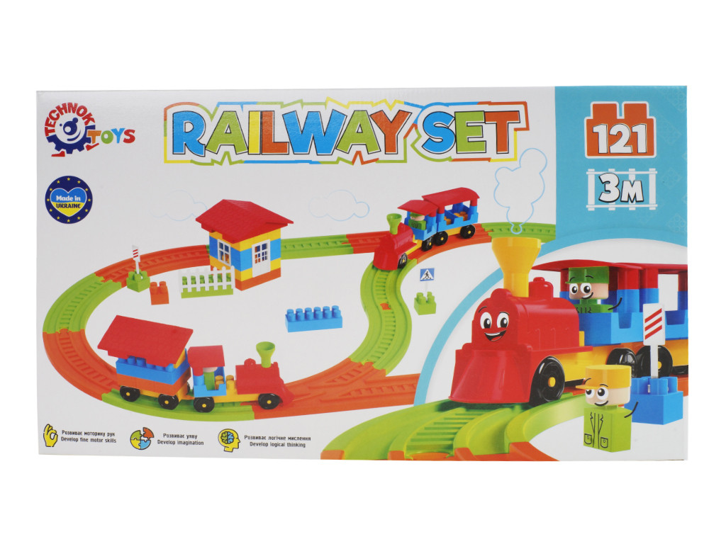 Конструктор Термінал №2, 121 деталь, Технок 1240, фото 1