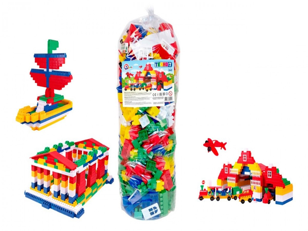 Конструктор Техно №7, 500 деталей, Технок 0557, фото 1