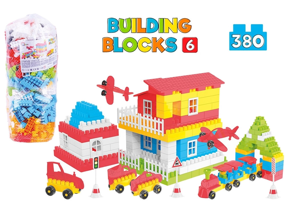 Конструктор Техно №6, 380 деталей, Технок 0540, фото 1