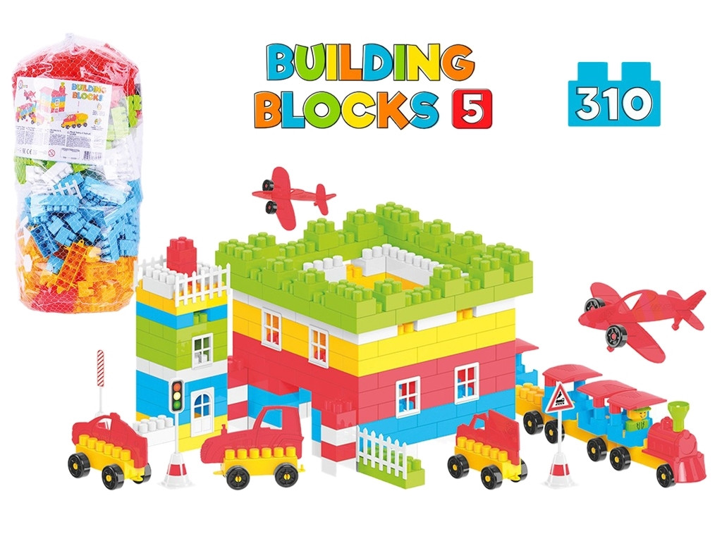 Конструктор Техно №5, 310 деталей, Технок 0533, фото 1