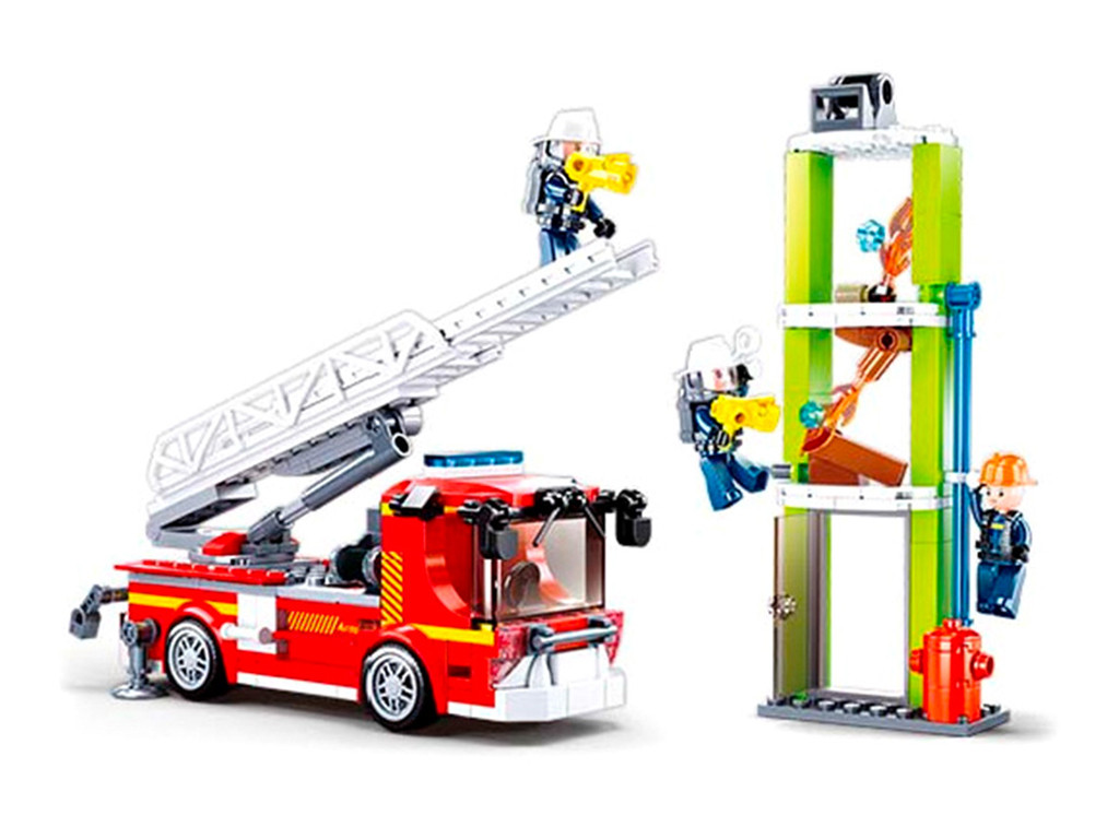 Конструктор Пожежна машина B0966 343 деталі, фото 1