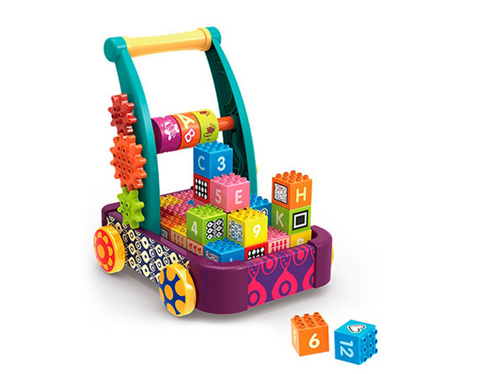 Конструктор Візок 5866 12 деталей, фото 1