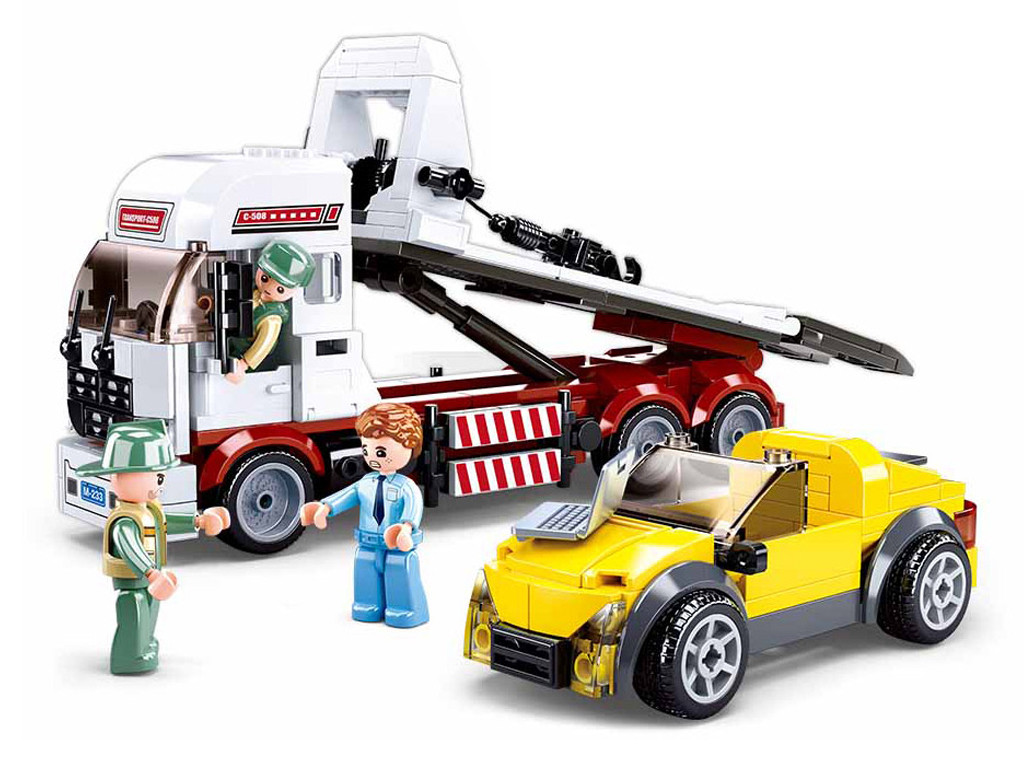 Конструктор Евакуатор B0879 338 деталей, фото 1
