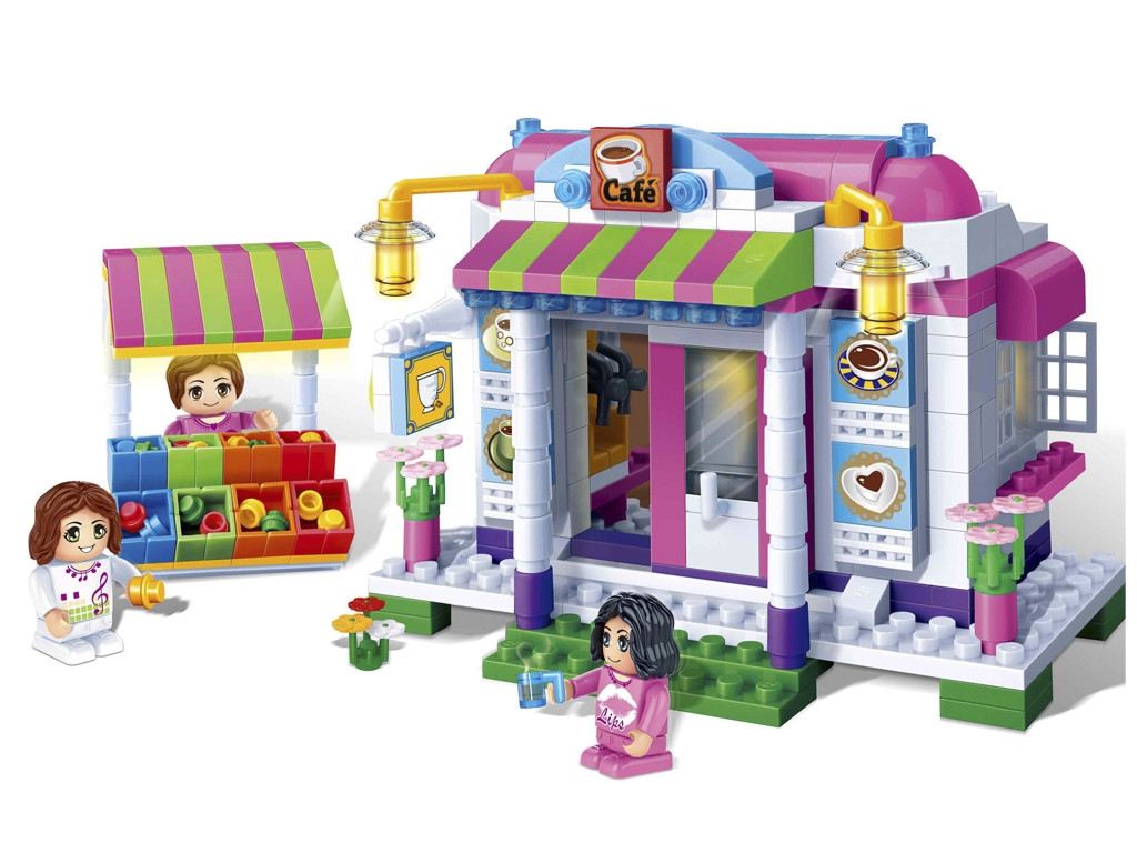 Конструктор Модне місто Кафе BanBao 6115 338 деталей, фото 1