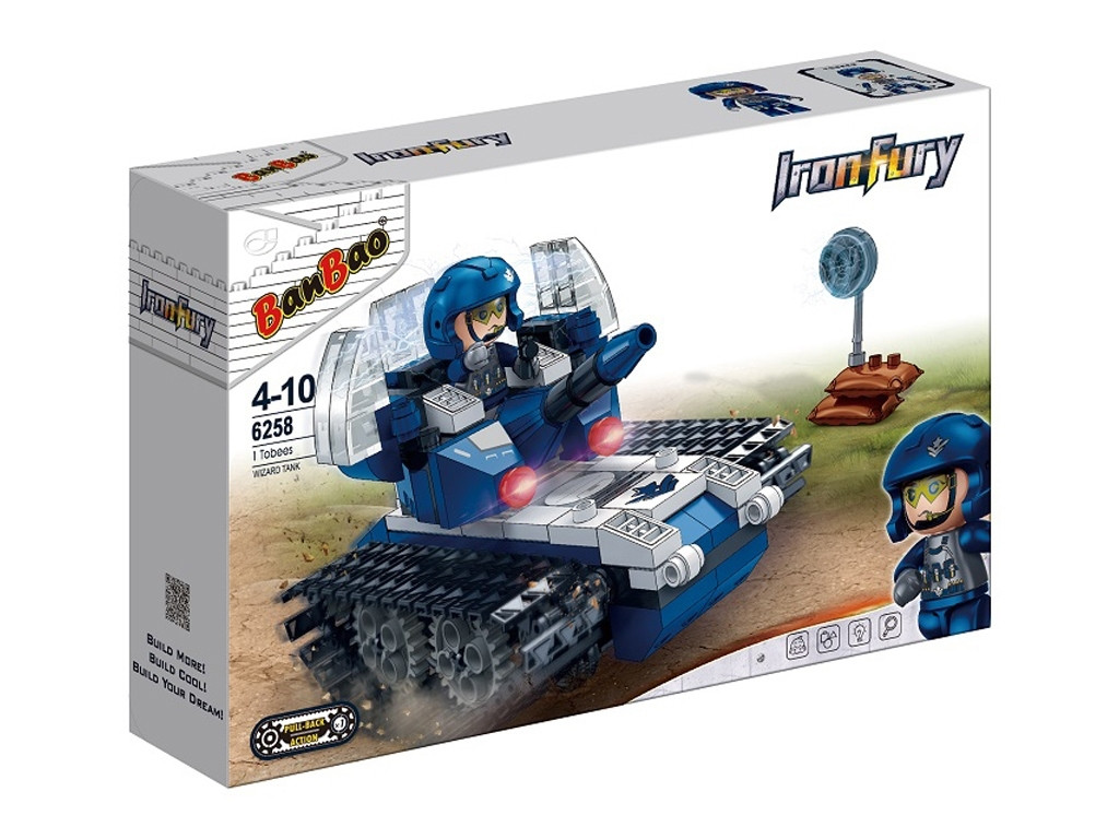 Конструктор Армія Танк BanBao 6258 225 деталей, фото 1