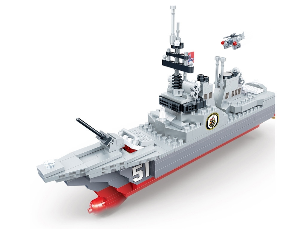 Конструктор Флот Есмінець №51 BanBao 6266 471 деталей, фото 1