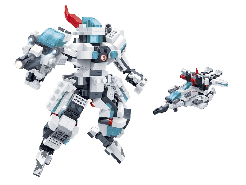 Конструктор-трансформер Mech 2 Зоряний поліцейський BanBao 6323 297 деталей, фото 1