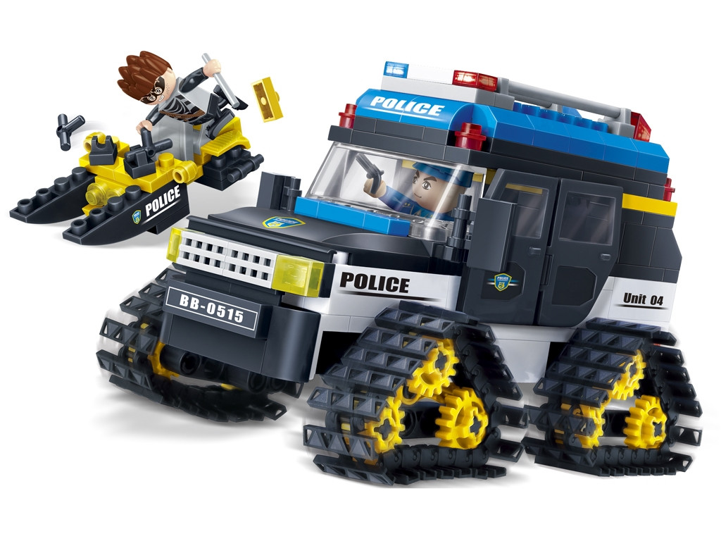Конструктор Поліція Снігохід BanBao 7007 315 деталей, фото 1