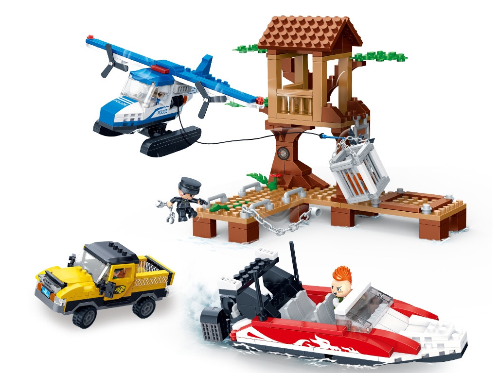 Конструктор БанБао сіті Рятувальна місія BanBao 7031 561 деталей, фото 1