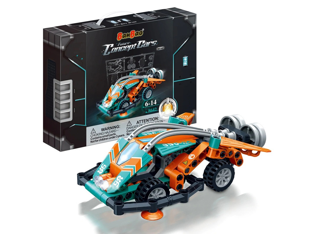 Конструктор Ексклюзивні авто Блискавка BanBao 8642 352 деталі, фото 1