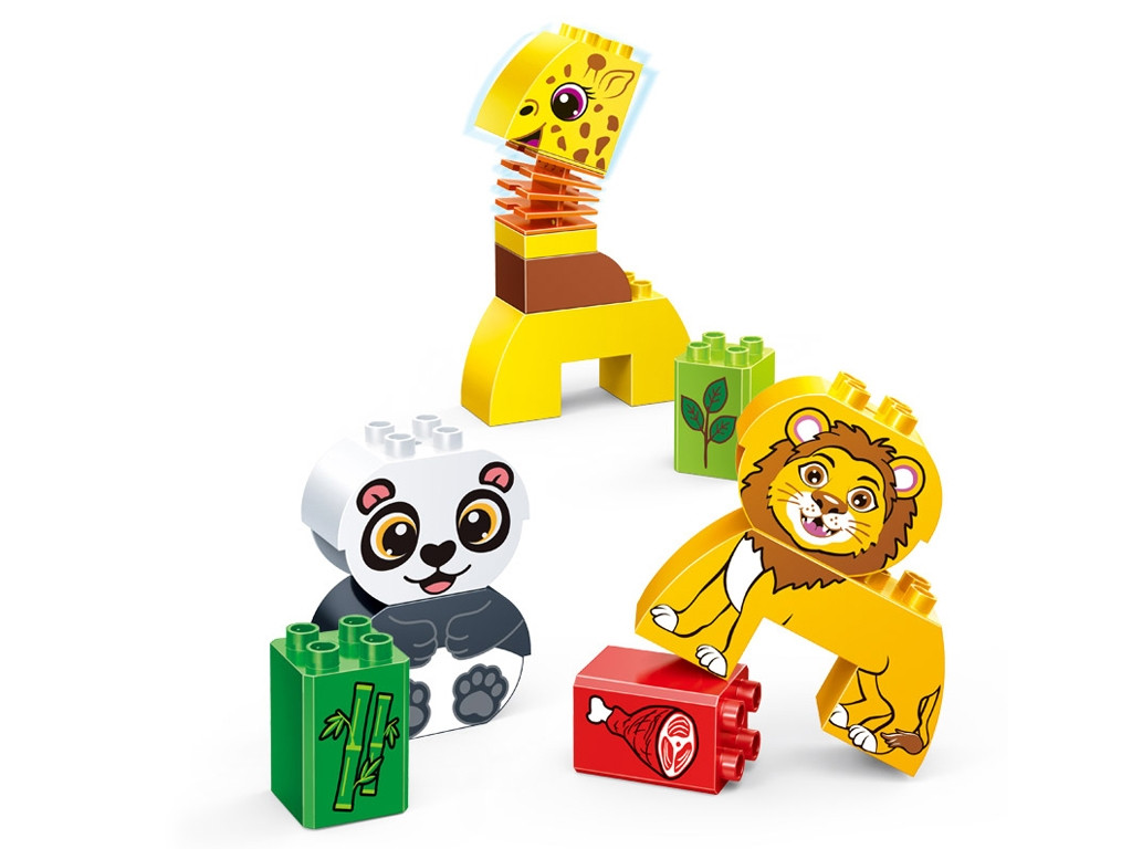 Конструктор Великі блоки Сафарі BanBao 9002 11 деталей, фото 1