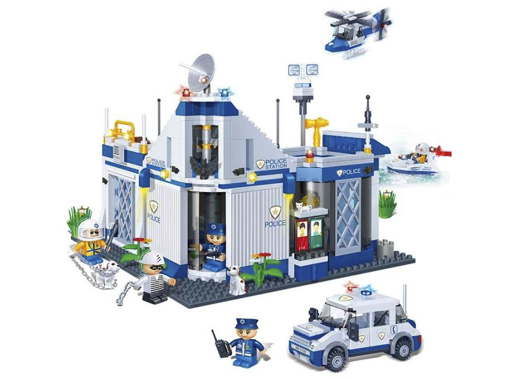 Конструктор Поліція Поліцейський відділ BanBao 8341, фото 1