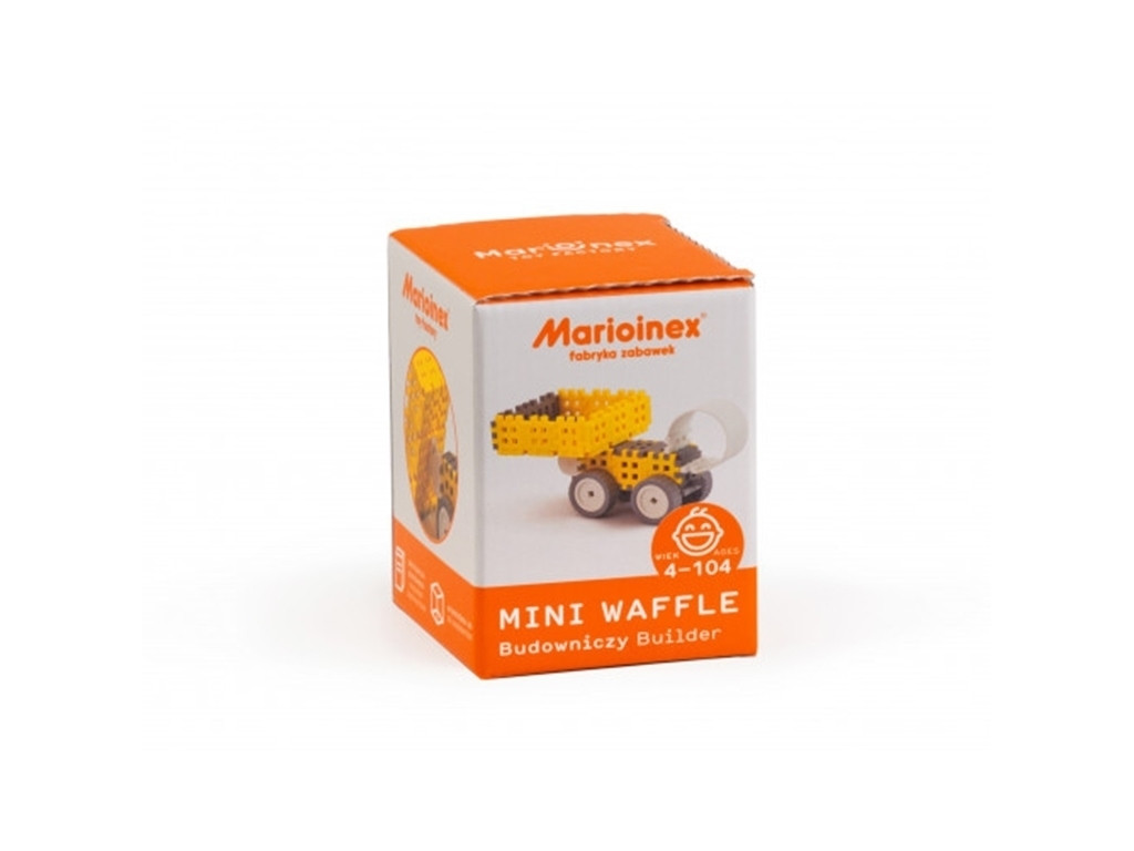 Конструктор MINI WAFFLE BUILDER Marioinex 902578 42 деталі, фото 1