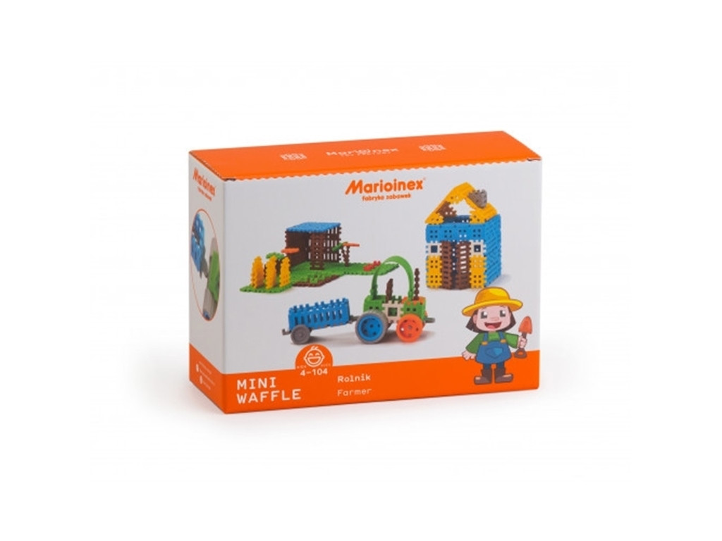 Конструктор MINI WAFFLE FARMER Marioinex 902561 184 деталі, фото 1