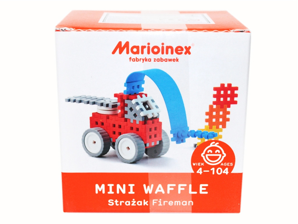 Конструктор MINI WAFFLE FIREMAN Marioinex 902516 38 деталей, фото 1