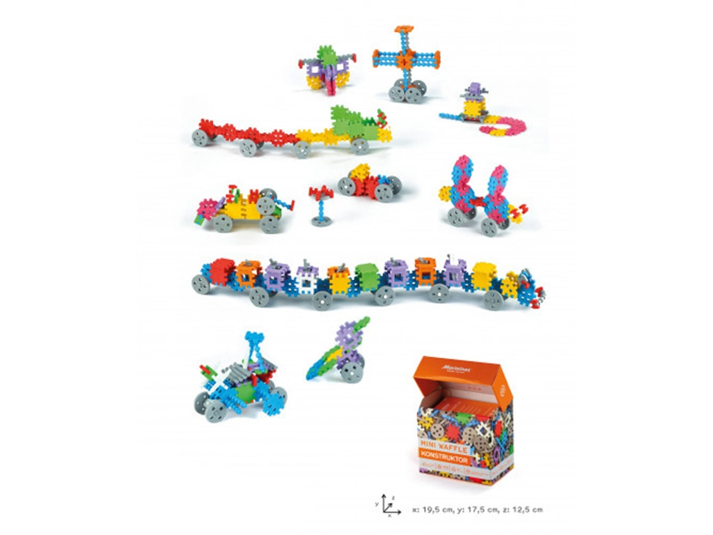 Конструктор MINI WAFFLE №1 Marioinex 902271 300 деталей, фото 1