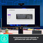 Клавіатура бездротова Logitech MX Mechanical Graphite Clicky (920-010759), фото 6