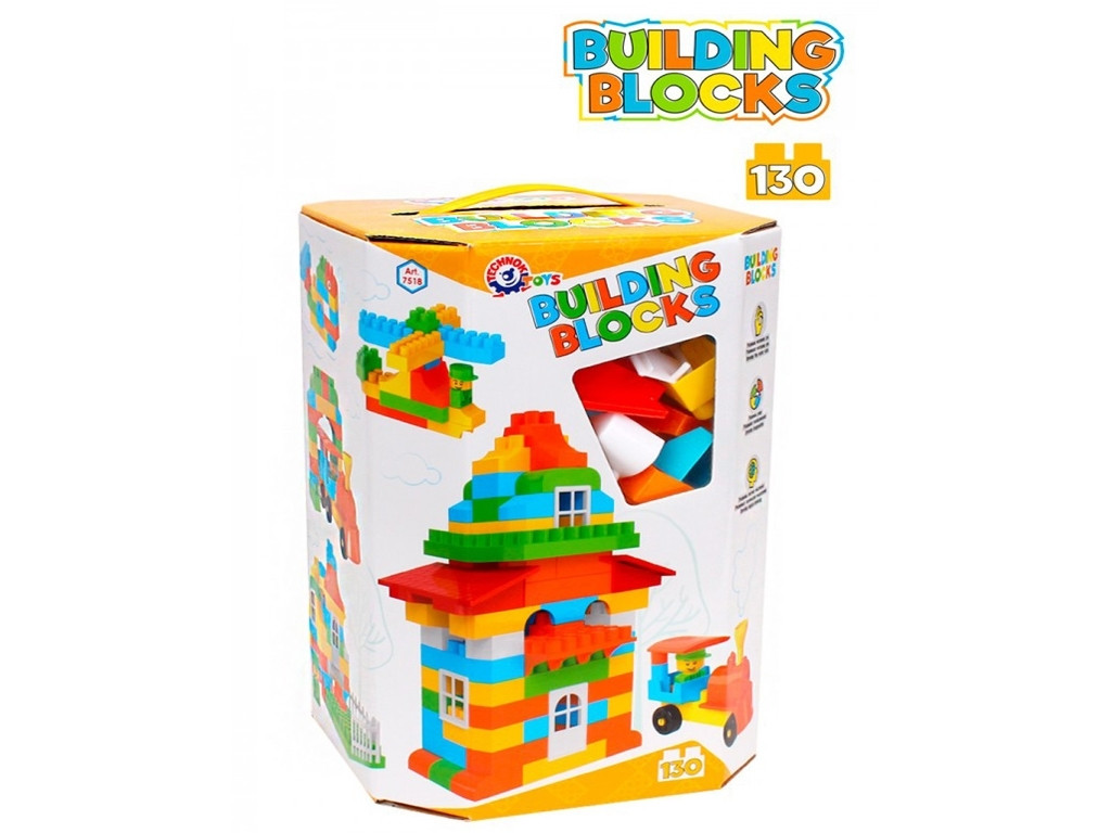 Конструктор Building Blocks, 130 деталей, Технок 7518, фото 1