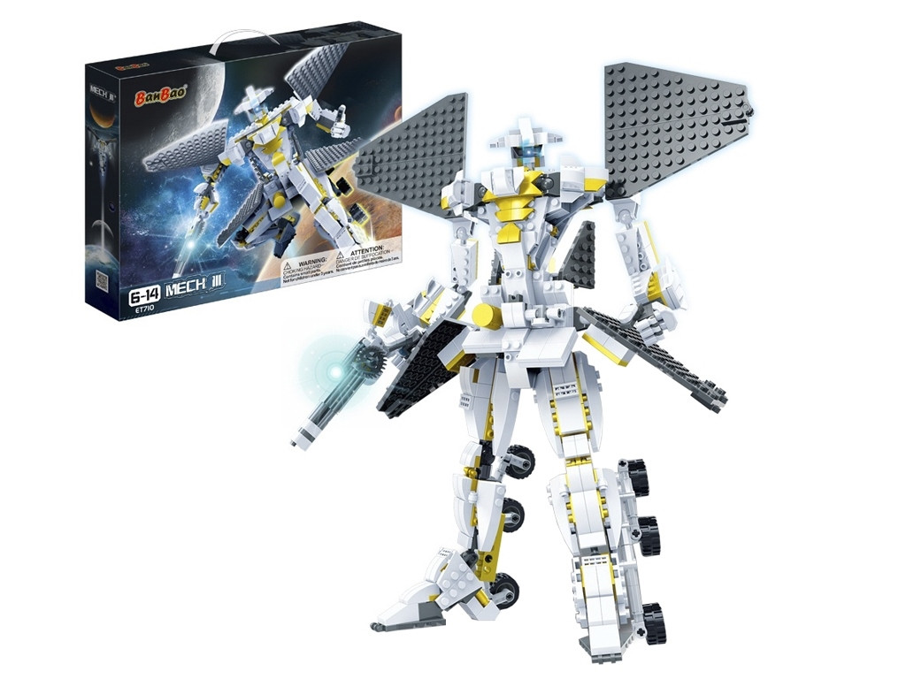 Конструктор-трансформер Mech 3 Самурай BanBao ET710, фото 1