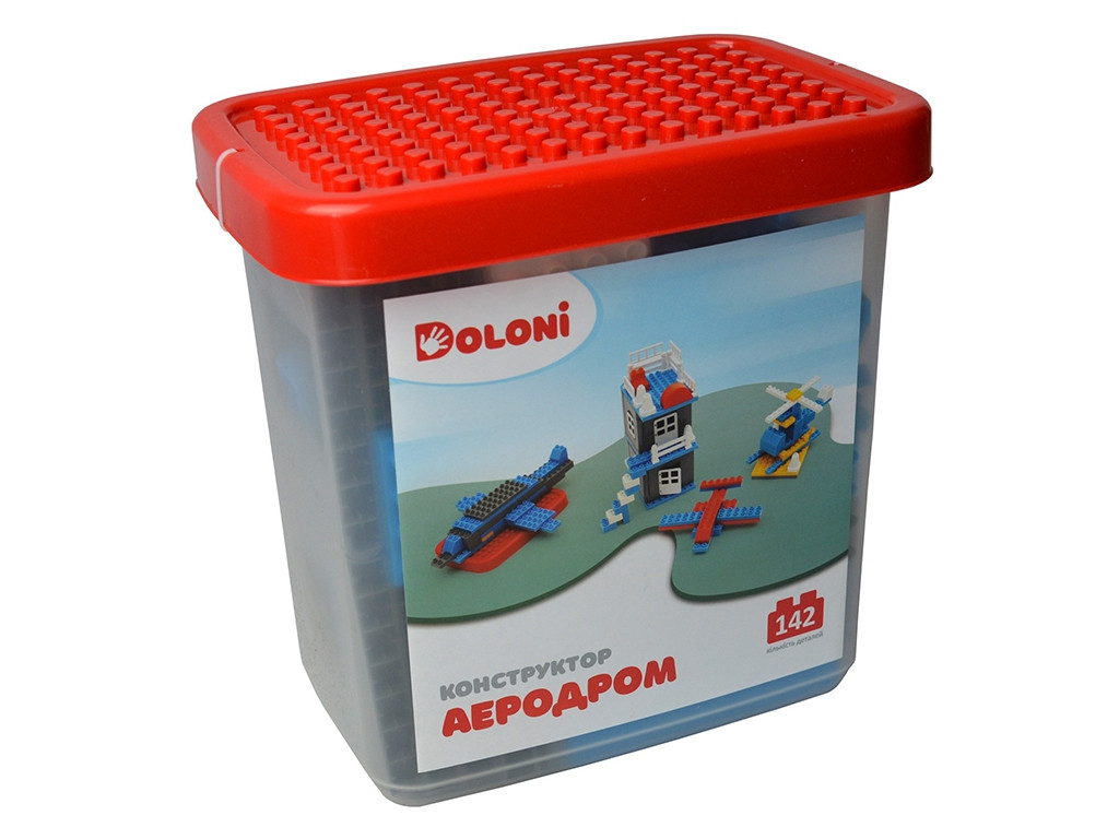 Конструктор Аеродром TM Doloni Toys 013888-33 142 деталі, фото 1
