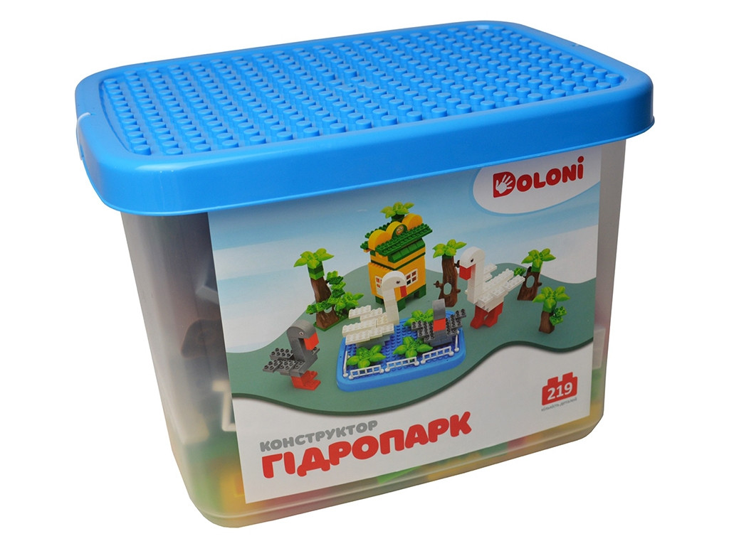 Конструктор Гідропарк TM Doloni Toys 013888-34 219 деталей, фото 1
